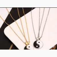 Ying Yang Couples Bestfriend Necklace - Unisex Necklaces