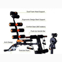 Seven Pack Wonder Core With Pedal and Resistance Band