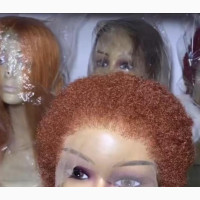 Natural Short Afro Wig