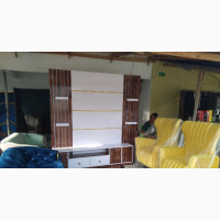 TV Stand with Drawer and Cupboard