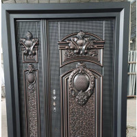 Copper Doors With Security Lock