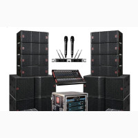 Line Arrays and Stage for Hire