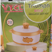 VTCL Triumph Bold Insulated Hot Plate 3pcs Set