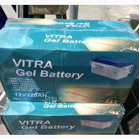 220ah 12v Gel Dry Cell Vitra Battery Available in Stock