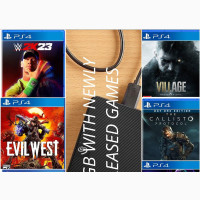 500GB Harddrive + W2k23, Efootball 24 + 10 Games For Hack Ps4