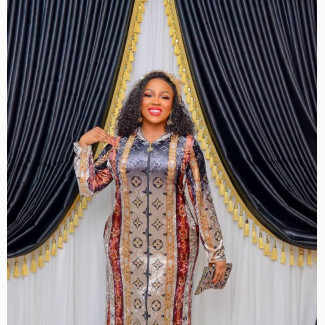 Original Turkey Velvet Gown Size 50