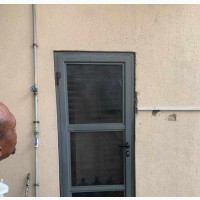 Aluminums Door Net With Handle