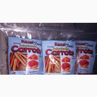 Sweet Dehydrated Carrots, 120g Pouch