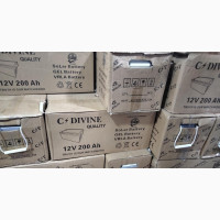C DIVINE 100% Gel Solar Battery 200Ah - Quality Product