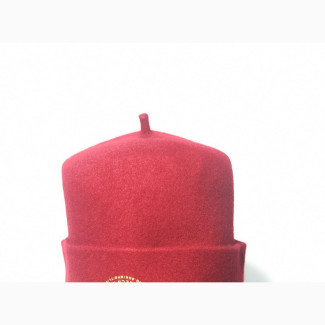 Red Tonak Cap for Igbo Men, Chiefs Kings