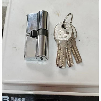 Euro Cylinder Lock With 5 Computer Keys