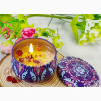 Aromatherapy 2OZ Candle Tins Can Jar Candle Natural Soy