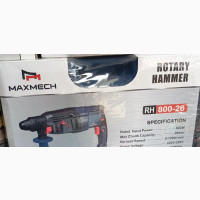 Maxmech RH800 Rotary Hammer - 26mm Chunk Capacity