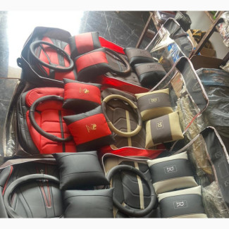 R Power Leather Seat Covers