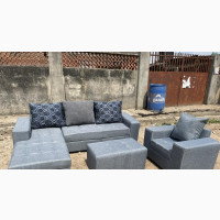 A Standard Grey Sofa