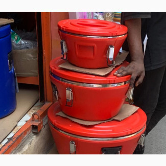 3PCS Set Stainless Steel Insulated Casserole Food Flask