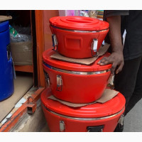 3PCS Set Stainless Steel Insulated Casserole Food Flask