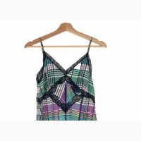 Zara Green/Multicolor Camisole - Brand New