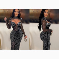 High Quality Diamond Stoned Dress