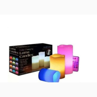 Luma Candles/Led Decorative Flameless Candles With Remote