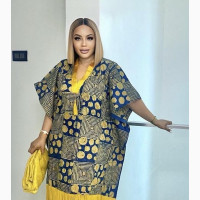 Adire Fringe Dresses - High Quality