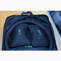 Black Wooven Luxury Car Seat Cover