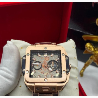 Accessories by Me Stainless Steel Chain Watch