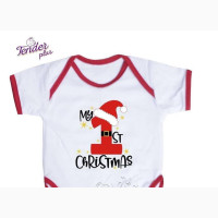 Brand New My First Christmas Baby Onesies