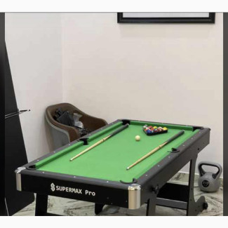 Supermax Pro Portable 6ft Snooker Table
