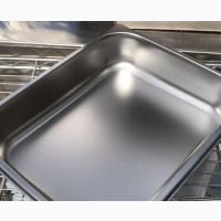 Stainless Shallow Half Plate for Bain Marie Food Warmer