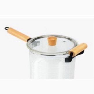 Borosilicate Transparent Glass Cooking Pot