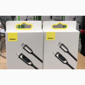 Baseus Display Fast Charging Cable USB-C to Lightning 20W 2m