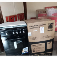 Bruhm Gas Cooker - All Gas Burner with Cover