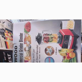 KENWOOD Commercial Grinder Blender. 6000W 8 Blades