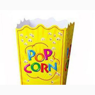 500 Open-Top Paper Popcorn Box and Bag - Brand New