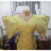 Stylish Butterfly Sleeve Gown and Top by Louis Vuitton