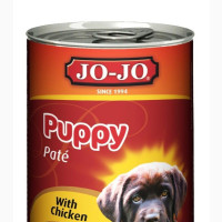 JOJO PUPPY Pate Dog Food With Chicken 400g X 24 Cans