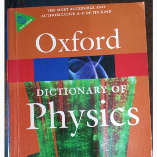Oxford Dictionary of Physics