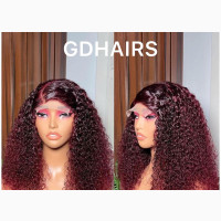Jerry Curls Human Hair Wig