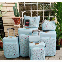 Quality New Carbin Trolley Luggage 4-Box (+Extra Handbag)