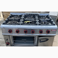 6 Burner Gas Cooker With Oven