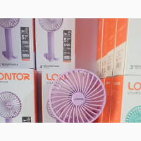 Lontor 4 Inches Rechargeable Mini Fans