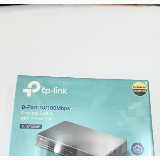 TPLINK (SF1008P) 8 PORT 10/100mbps SWITCH With 4-Port Poe