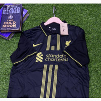 Liverpool Official 23/24 Black Polo Shirt
