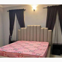 Home Interiors 4 by 6 Bedframe with Bedside - Brand New