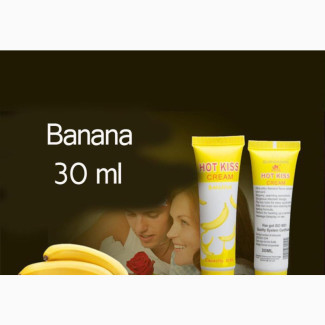 Hot Kiss Banana Flavor Lubricate