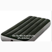 Single Size Air Mattress With Pump 30 X 75 X 10