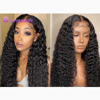 Water Wave13x4 Lace Front Wigs for Women Human Hair