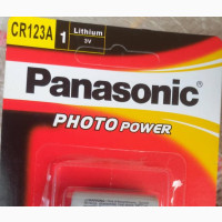 New Panasonic Photo Power CR123A 1 Lithium 3V Battery