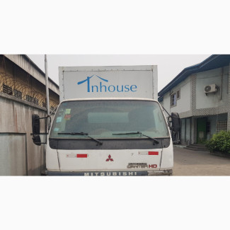 Mitsubishi Canter Diesel Engine 2004 White